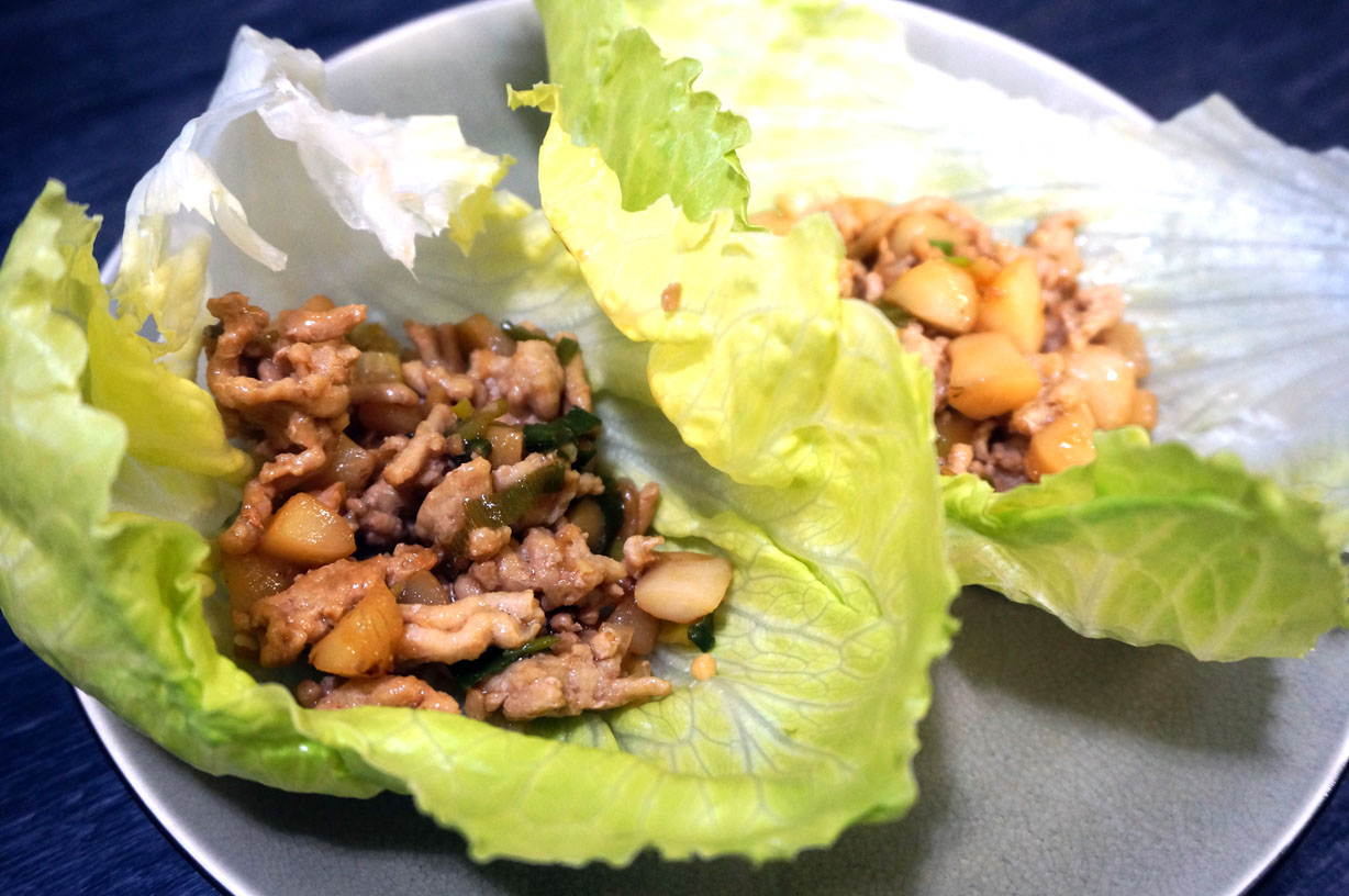 Teriyaki Lettuce Wraps