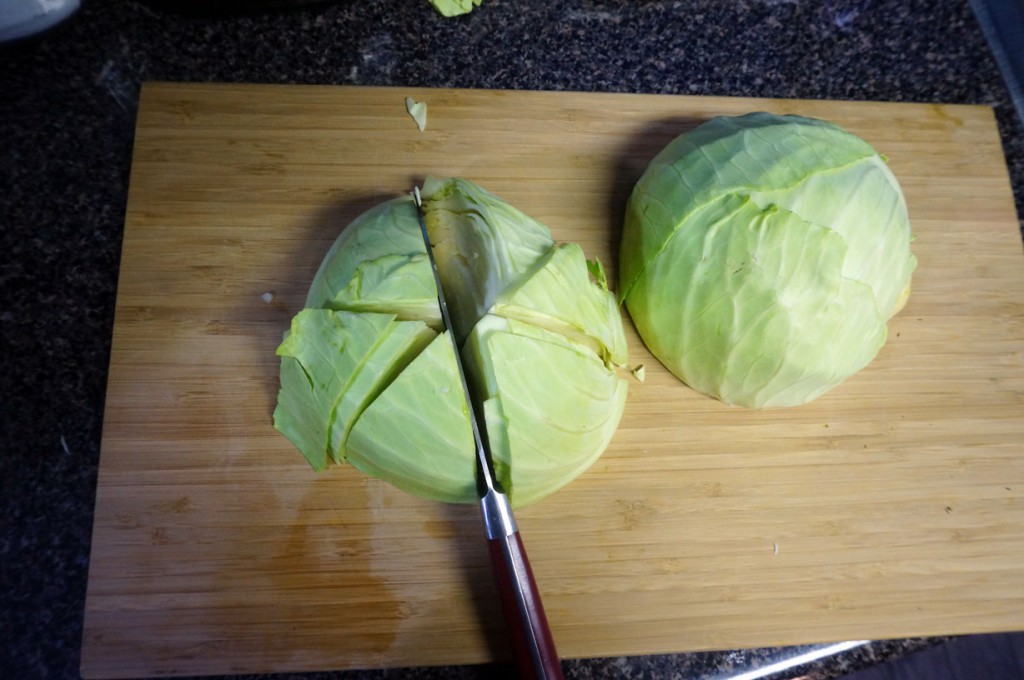 Cabbage and Sausage Hot Pot